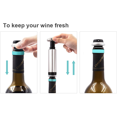 thumbnail image 2 of Ahorrador de vino sellado al vacío, bomba de acero inoxidable fácil de usar que mantiene la frescura del vino, corchos de botella reutilizables, ideal para cualquier conocedor de vinos, 2 of 5