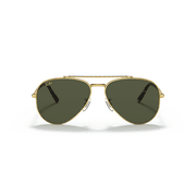 Ray-Ban New Aviator Pilot Sunglasses for Men and Women, Polished Legend Gold, Size 58