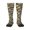 1 Black, variant on Excavator At Work Pattern Women’s Knee High Crew Socks,Trouser Socks Comfortable, Breathable, Moisture-Wicking and Soft