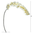 thumbnail image 2 of Nearly Natural 5ft. Large Phalaenopsis Orchid Artificial Flower (Set of 2), White, 2 of 3