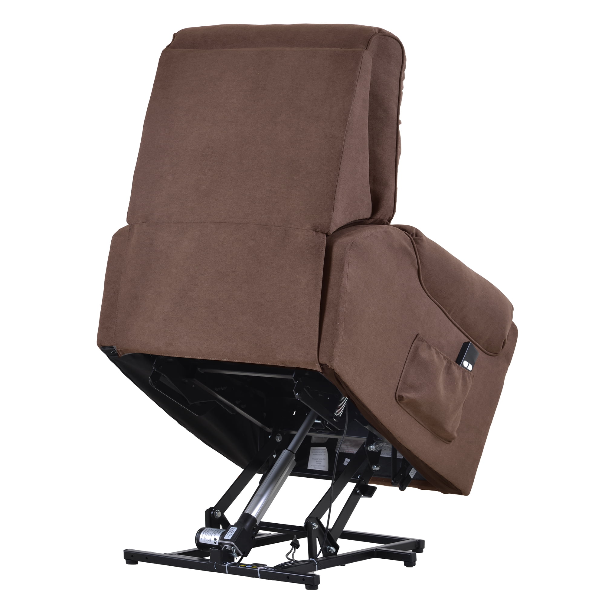Harper Bright Designs Electric Power Lift Recliner Chair with Side