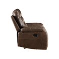 thumbnail image 2 of Aashi Sofa (Motion) in Brown Leather-Gel Match, 2 of 5