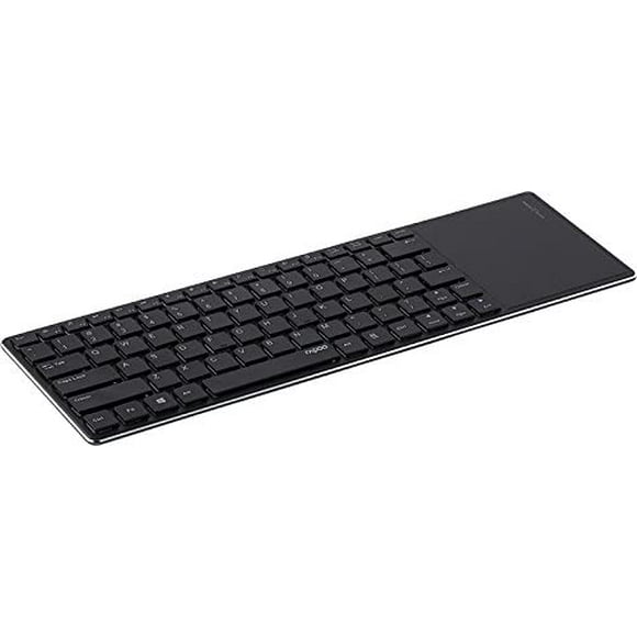 Arion Rapoo E2800P 5G Wireless 4.3mm Ultra Slim Keyboard With Touchpad for Windows Android iPad Mac - Black