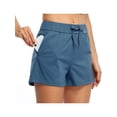 thumbnail image 4 of Women's Drawstring Athletic Shorts, Loose Fit Running Yoga Shorts for Fitness and Casual Wear High Waisted Workout Activewear Women Biker Short, 4 of 7