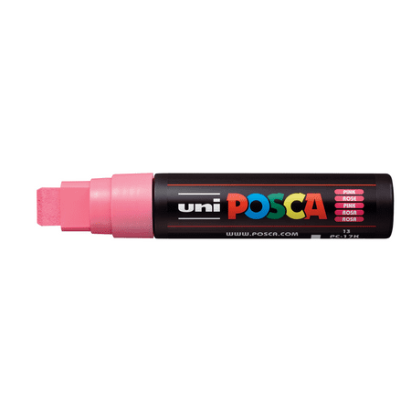 UPC: 4902778364208 | POSCA Paint Marker  PC-17K Extra Broad Rectangular Chisel  Pink