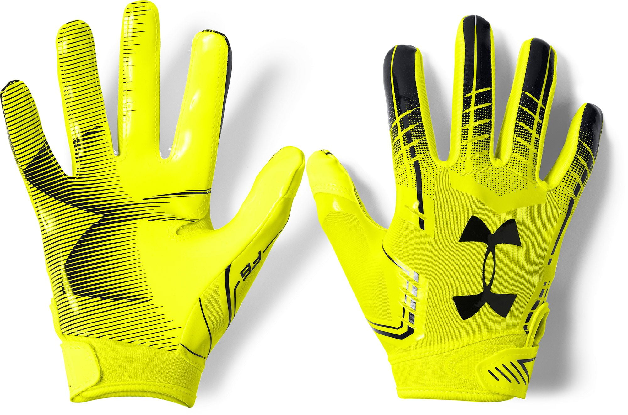 under armour football gloves yellow