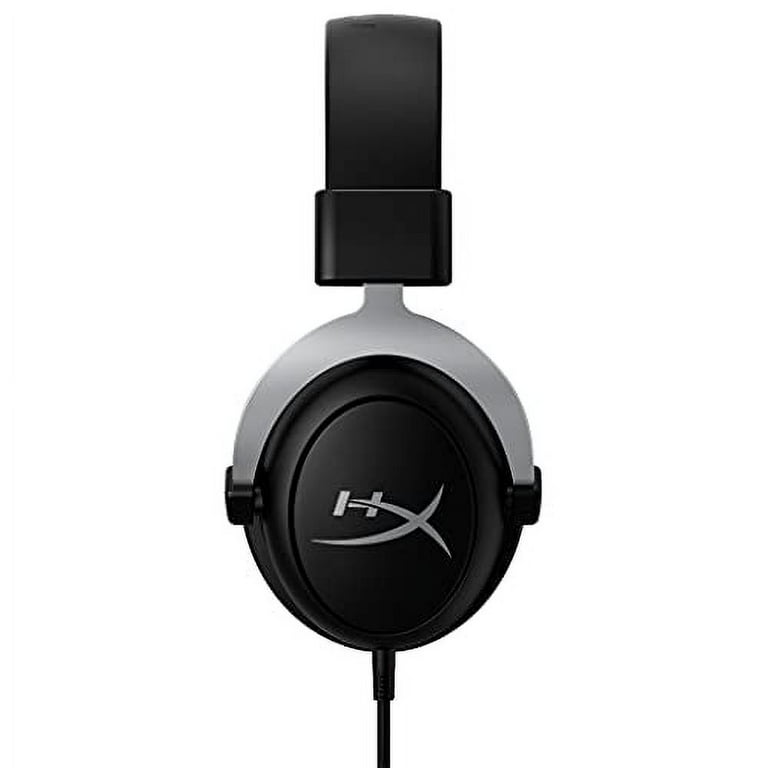 HyperX CloudX Official Xbox Licensed Gaming Headset Compatible with Xbox One and Series X S Memory Foam Ear Cushions Detachable Noise Cancelling Mic in line Audio Controls Black Silver Walmart