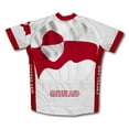 thumbnail image 2 of Greenland Flag Short Sleeve Cycling Jersey  for Women - Size S, 2 of 3