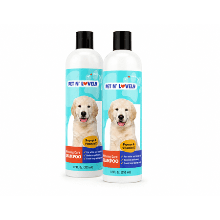 Pet N' Lovely Whitening Care Shampoo, 12 fl oz 2 Pack