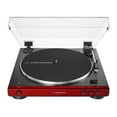 thumbnail image 4 of Audio-Technica AT-LP60XBT Bluetooth Fully Automatic Stereo Turntable (Red) with Record Cleaner Kit, 4 of 5