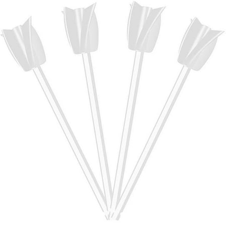 

4pcs Epoxy Mixing Stick Paint Stirring Rod Putty Cement Paint Mixer Attachment With Drill Chuck For