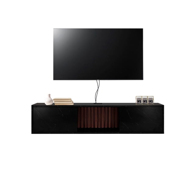 Mueble para TV Repisa Flotante Minimalista Soporte para Pantalla con Diseño Moderno.