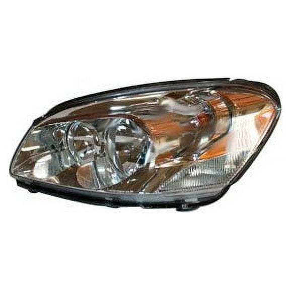 Left Driver Side Halogen Headlight Assembly - Compatible with 2006 - 2011 Buick Lucerne 2007 2008 2009 2010