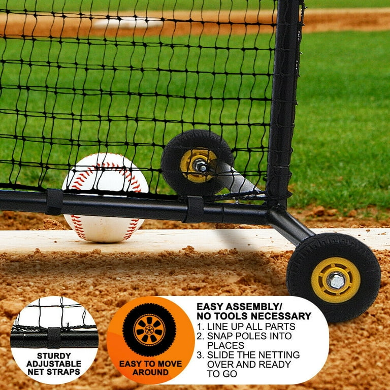 Kapler Portable Slide Baseball and Softball Mat Protective Flooring 10