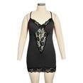 thumbnail image 6 of Gvmfive Womens Plus Size Sexy Lingerie Lace Babydoll Sleepwear Nightdress, 6 of 7