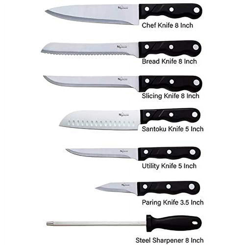 New England Cutlery 15-Piece Knife Set
