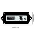 thumbnail image 1 of Pantalla LCD Indicador de nivel de carga de batería Baterías de litio de plomo y ácido Universal Ndcxsfigh Para estrenar, 1 of 9