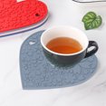 thumbnail image 4 of Tapis de Table Dinning, Sets de Table en Silicone en Forme de Cœur Imperméable 4PCS pour les Doublures de Tiroir, 4 of 8