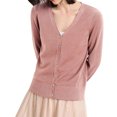 thumbnail image 2 of Baberdicy Cardigan Sweaters for Women, Women's Classic Button Down Long Sleeve V Neck Soft Knit Sweater V Neck Cardigan Sweaters for Women Xl, 2 of 4