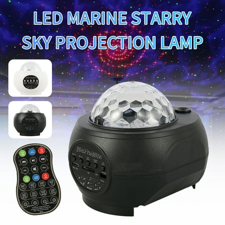 

AoHao LED Light Projector Star Starry Sky Ocean Wave Night Lights Bluetooth Galaxy HOT