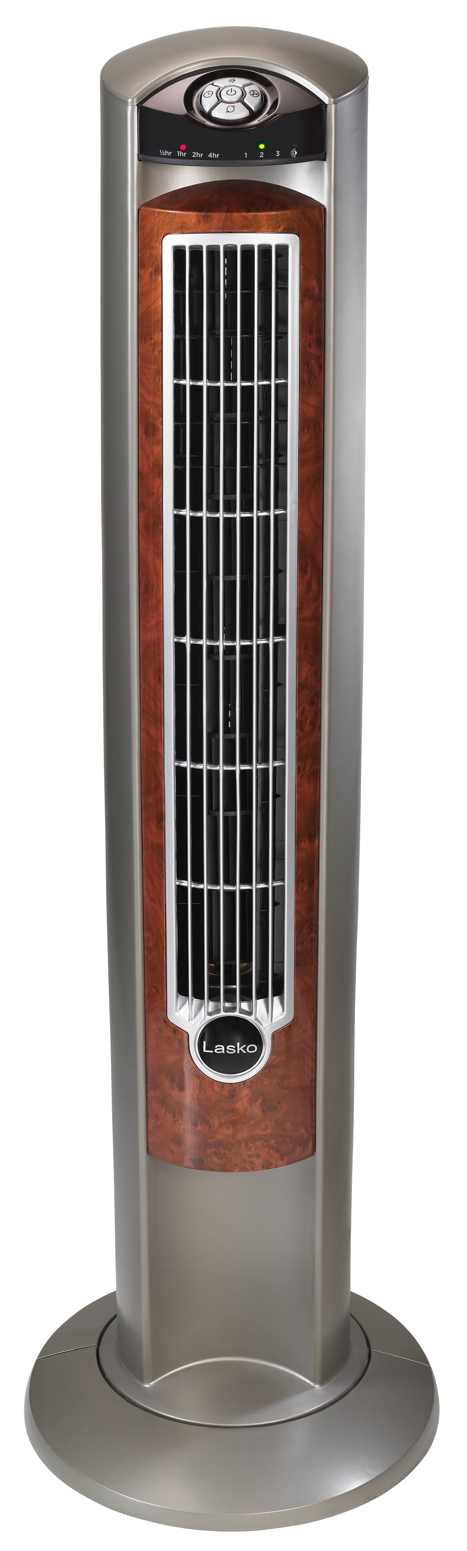 Lasko 42 Wind Curve Tower Fan with Nighttime Setting and Remote, T42951,  Silver, 13L, New - Walmart.com
