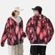 thumbnail image 4 of Fotbe pink butterfly Chaqueta con Protección Solar UPF 50+ para Hombre y Mujer, Camisa con Capucha y Bolsillos-Medium, 4 of 7