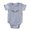 Heather Grey, variant on CafePress - Bl_Batwing Toon - Cute Infant Baby Football Bodysuit