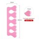 thumbnail image 5 of 50PCS Soft Sponge Finger Toe Separator Divider Spacer EVA Foam Nail Art Pedicure Manicure Tool, 5 of 5
