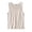 Khaki, variant on Linen Tank Tops for Men Summer, Solid Color Casual Sleeveless T Shirts, Khaki 4XL