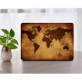 thumbnail image 3 of KSK KAISHEK Only Compatible New MacBook Air 13 inchs Case 2022/2021/2020/2019/2018 Release Model A1932/A2179/A2337 m1, Plastic Hard Protective Shell Case Cover, World Map 25, 3 of 5