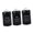 C, variant on Abbracc 3 Pack of Kitchen Canister Set With Airtight Lid For Food Storage, Store Coffee, D