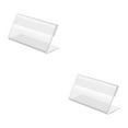 thumbnail image 4 of relayinert 50pcs Acrylic Convenient And Reliable Clear Card Holder For Effortless Card Storage Wide Application As Shown 2Set, 4 of 6