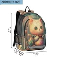 thumbnail image 2 of Backpack 12.9 *5.1 * 17.7 Inches Outing Backpack, Shopping Backpack, Travel Backpack Super Lovely Kitten, 2 of 7