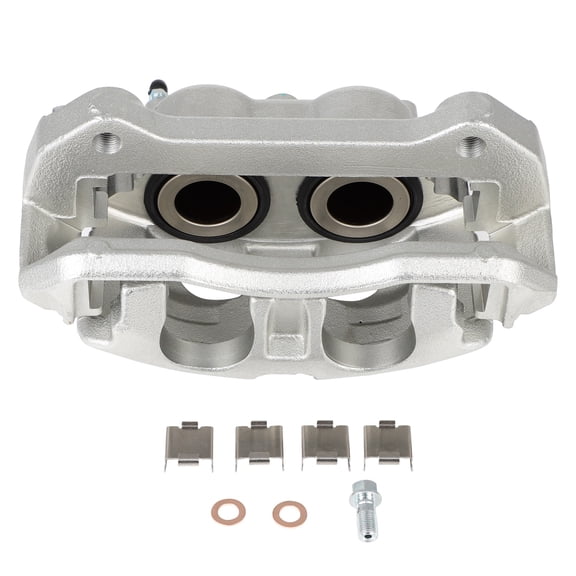 1PC Disc Brake Caliper Assembly ②Installation Position - Front Passenger Side Disc Brake Calipers (w/Bracket) 2 Pistons 2012-2016 for Ford F-150 5.0L 2012-2016 for Ford F-150 3.5L