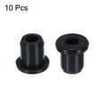 thumbnail image 3 of Unique Bargains Black Rubber Grommet 0.4 Inch OD 0.16 Inch ID, 10Pcs Seal Protection Cable Grommets Flexible Cable Pipe, 3 of 5