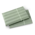 thumbnail image 3 of Wamsutta 1846 650 Thread Count Sea Spray Stripe Egyptian Giza Cotton Sateen Pillow Cases, Queen (2 Count), 3 of 4