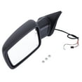thumbnail image 5 of Gsuatey Rearview Mirror Rear Left Driver Side Heated Manual Foladable Car Side Mirror for Dodge RAM 1500 2013-2019 Replaces 68096197AF, 5 of 15