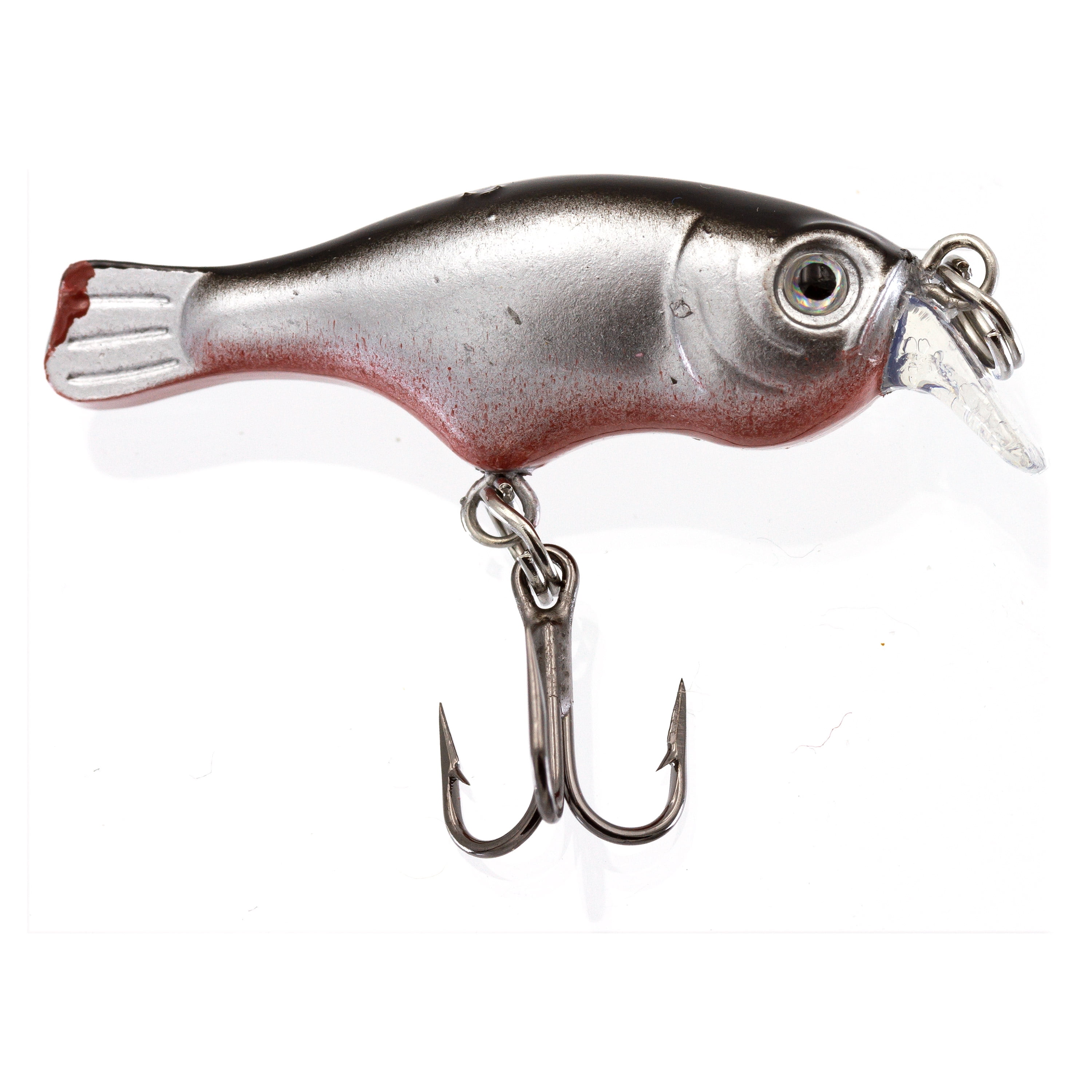 Ozark Trail Freshwater Mini Minnow Fishing Lure, Chrome, 1/16 oz