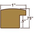 thumbnail image 5 of Craig Frames Contemporary Picture Frame, 16 X 24 Inch, Black, 5 of 5