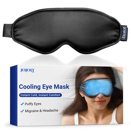 FACEMOON Gel Bead Eye Mask Comfort Relief for Puffy Eyes Headache Cooling