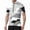 Gray, variant on Bicycle Jerseys for Men Short Sleeve Cycling Jersey Breathable Quick Dry Wicking Bike Shirts for Road Mountain Commuting Blue L