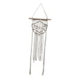thumbnail image 4 of Tapiz de macramé para colgar en la pared, colgante elegante bohemio tejido a mano, borlas para ventana, fiesta, guardería, sala de estar, Halloween Sunnimix Tapiz tejido de macramé, 4 of 8