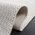thumbnail image 5 of SAFAVIEH Natura Marina Striped Wool Area Rug, Ivory/Pink, 5' x 8', 5 of 8