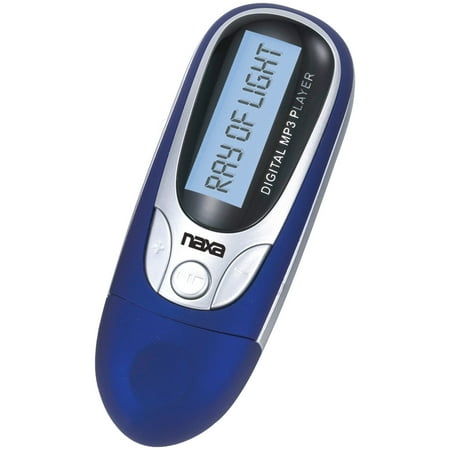 Naxa NM105BL 4GB MP3 Player with FM Radio (Blue)