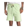 thumbnail image 1 of Elevenparis - Pantalones cortos casuales para caminar con cordón para hombre, color verde sutil L, 1 of 1