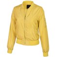 thumbnail image 2 of KOGMO Womens Classic Zip Up Lightweight Bomber Jacket, 2 of 7