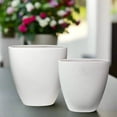 thumbnail image 5 of Isla Ceramic Tall Oval Pot (Set of 2), 5 of 7