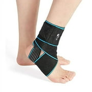 Bodyprox Ankle Support Brace, .. Adjustable Compression Ankle Braces .. for Sports Protection, One .. Size Fits Most for .. Men & Women