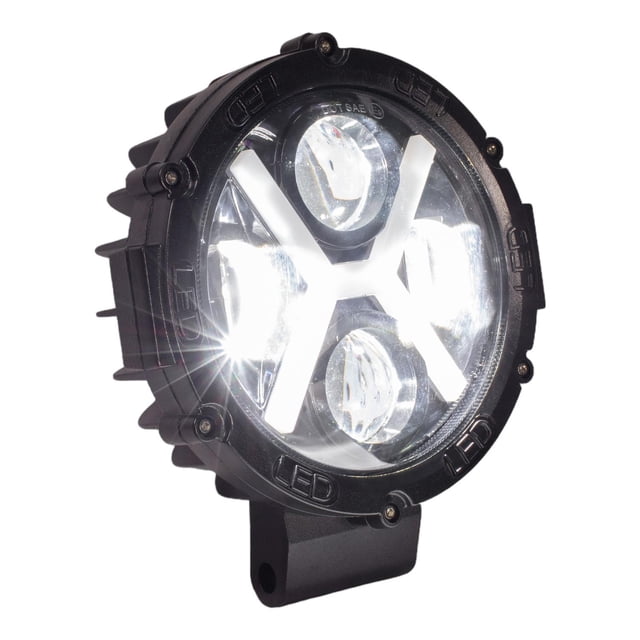 Faro Led Para Moto Motocicleta Universal 7Pul. Kinlley