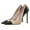 Black Tan, variant on YDN Women Fashion Pointed Closed Toe Slip On Pumps Sexy Stiletto High Heels Party Dress Prom Office Shoes Size 7 Black White